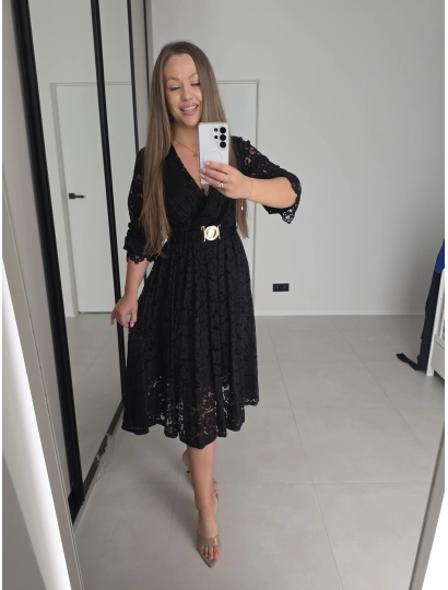 Sukienka RENEE koronka l XL XXL