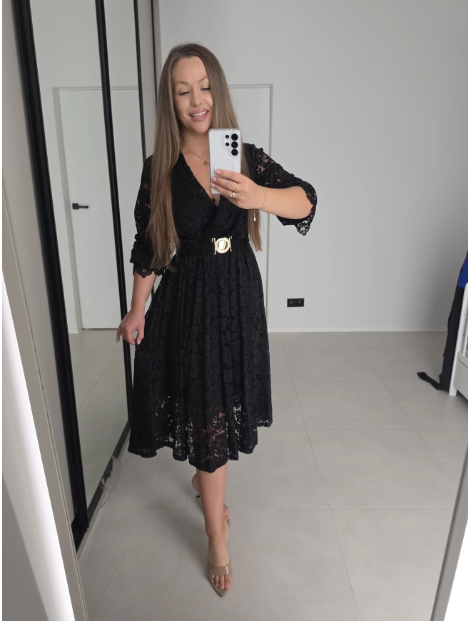 Sukienka RENEE koronka l XL XXL