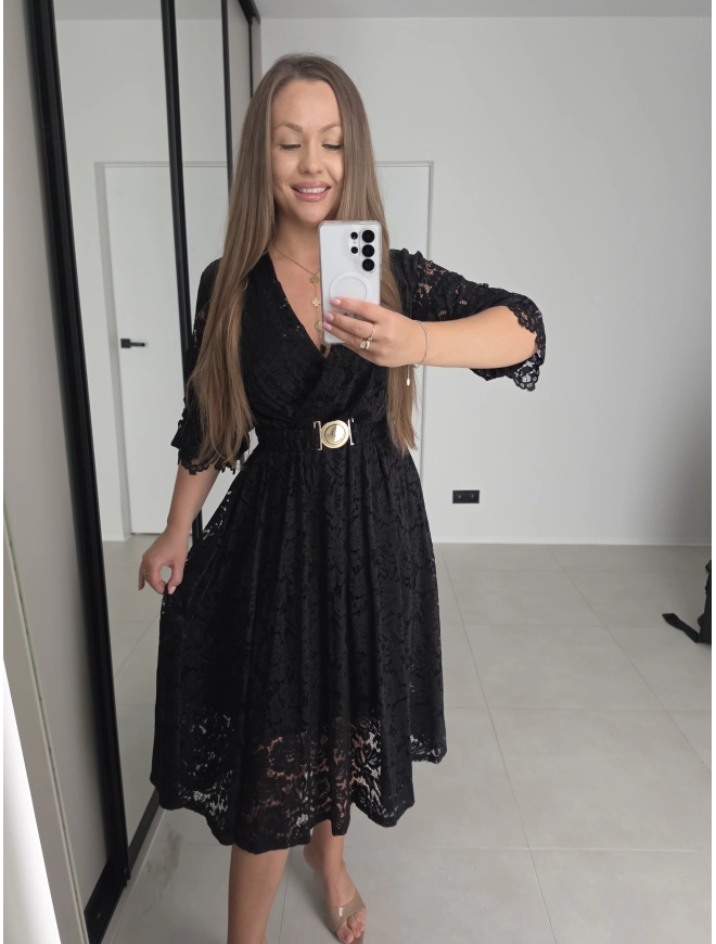 Sukienka RENEE koronka l XL XXL