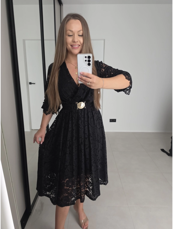 Sukienka RENEE koronka l XL XXL