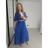 Sukienka ELISABETH M L XL XXL  koronka z paskiem