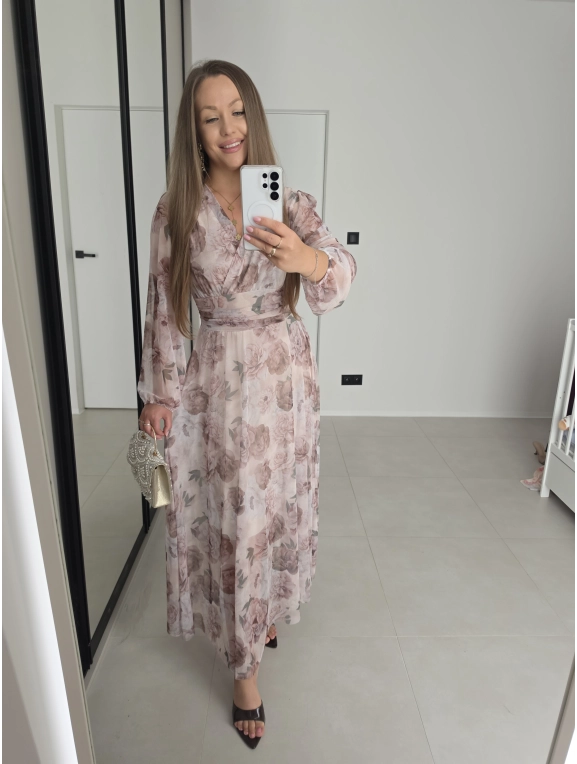 Sukienka CLAUDIA siateczkowa 01