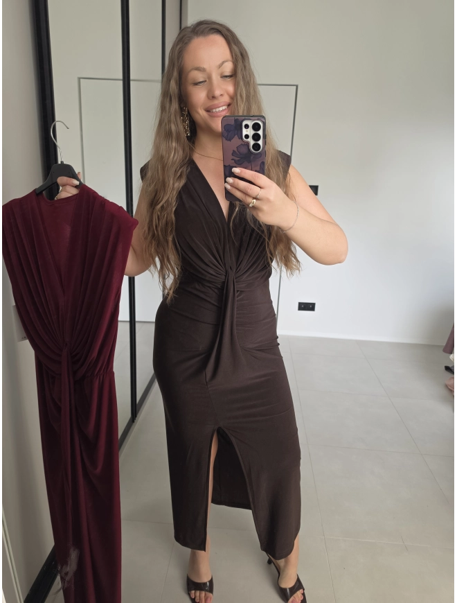 Sukienka NEVA ELEGANCKA S M L XL